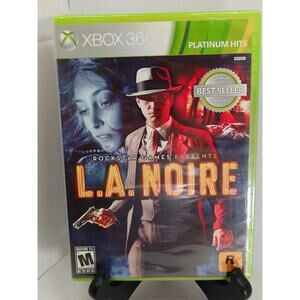 L.A. Noire [Platinum Hits] | Xbox 360 Includes: New Item, Box, and Manual